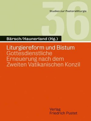 cover image of Liturgiereform und Bistum
